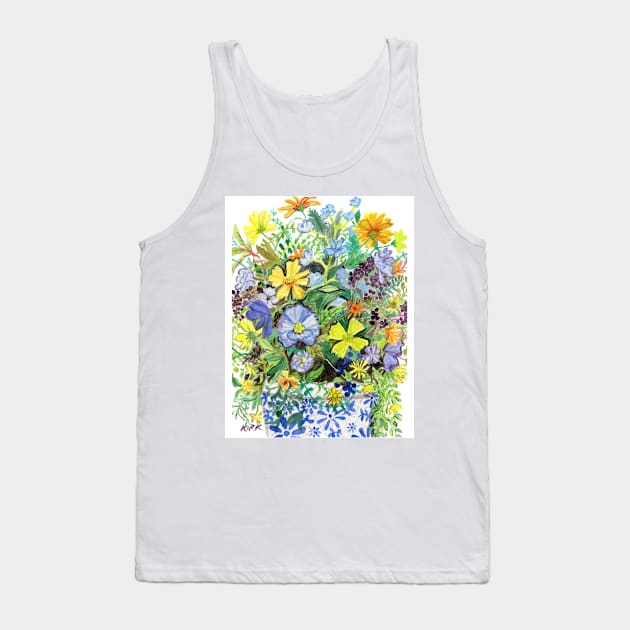 Spring Bouquet Tank Top by jerrykirk